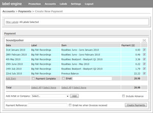 Label Engine Artist Management